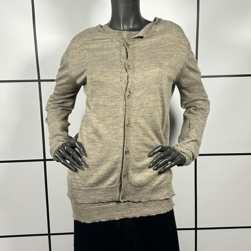 2000s A.F.Vandevorst Wool Button Up Cardigan
