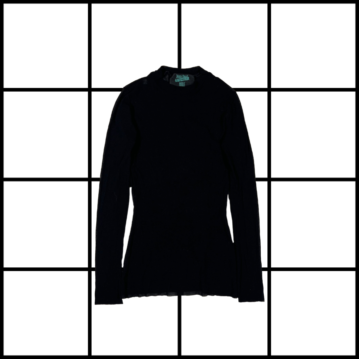 1990s Jean Paul Gaultier Mesh Long Sleeve