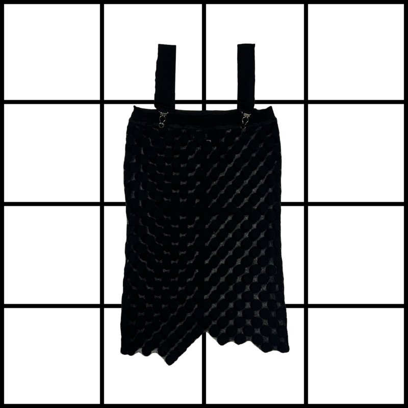 |[ 1990s Jean Paul Gaultier Polka Dot Sheer Top ]|
