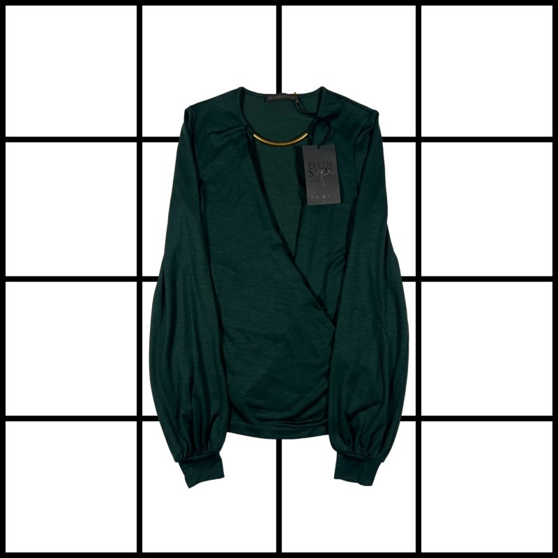 |[ S/S2013 Plein Sud Deep V Neck Sweater ]|