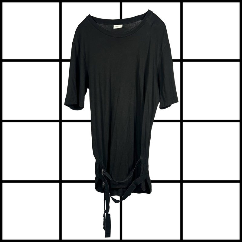 |[ 2000s Dries van Noten Metal Buckle T-shirt ]|