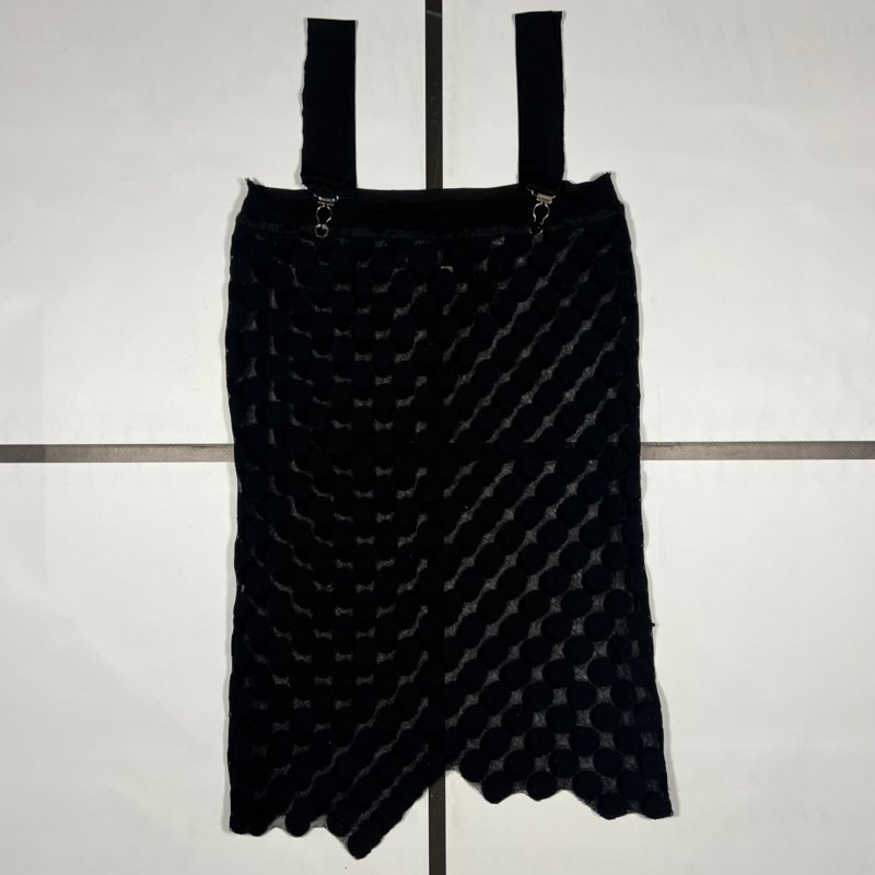 |[ 1990s Jean Paul Gaultier Polka Dot Sheer Top ]|