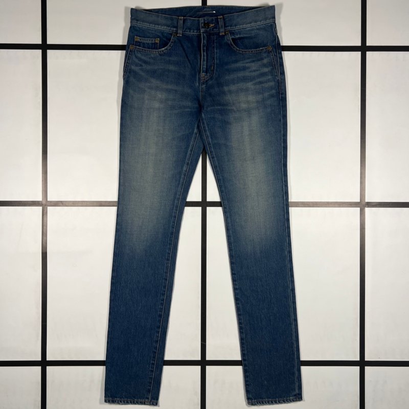 |[ S/S2017 Saint Laurent D02 Slim Denim Jeans ]|