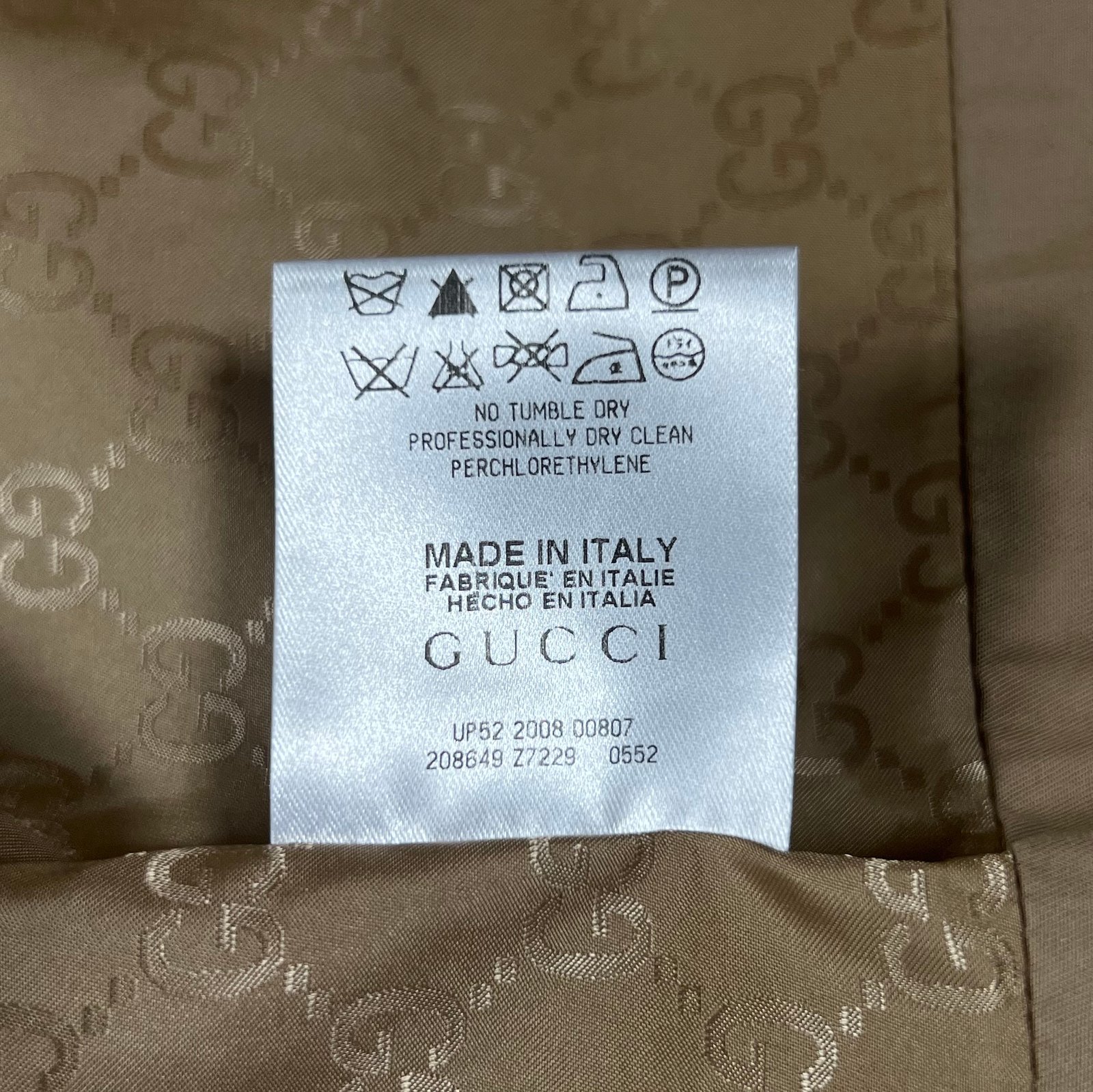 A/W2008 Gucci M65 Military Field Jacket - Image 12