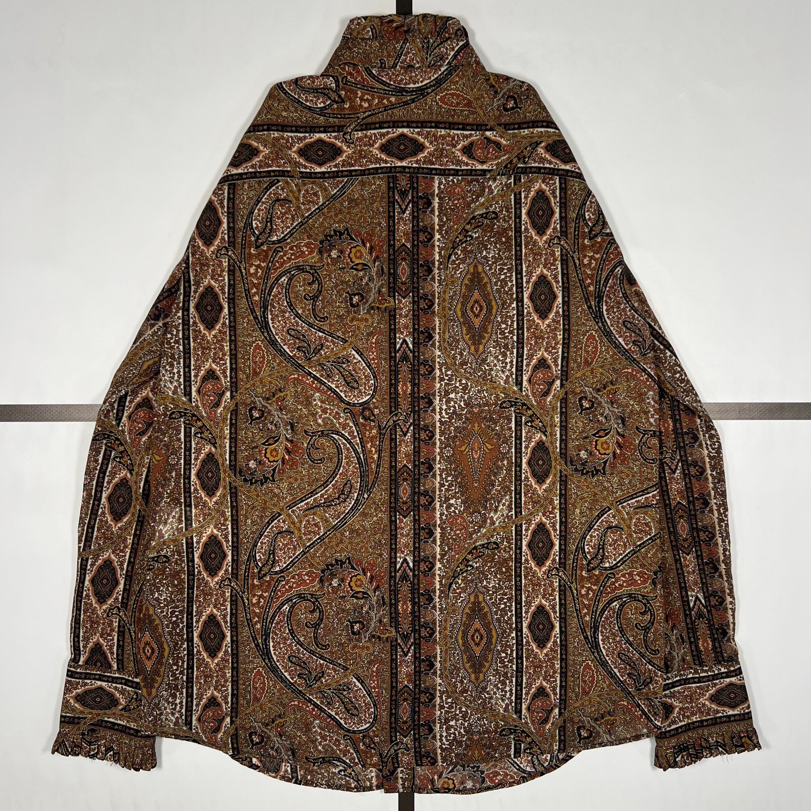 S/S2020 CELINE Paisley Wool Blend Blouse - Image 5