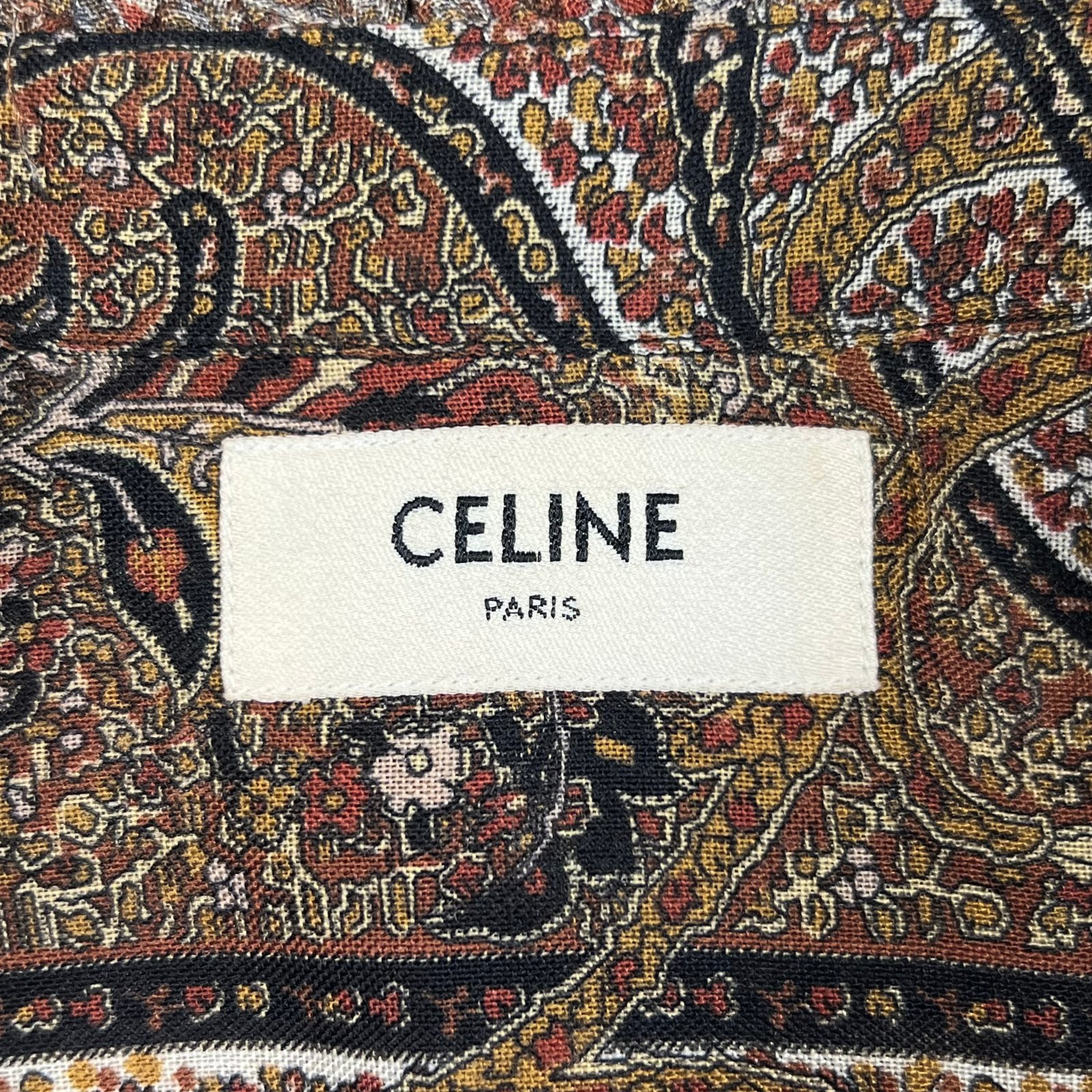 S/S2020 CELINE Paisley Wool Blend Blouse - Image 6