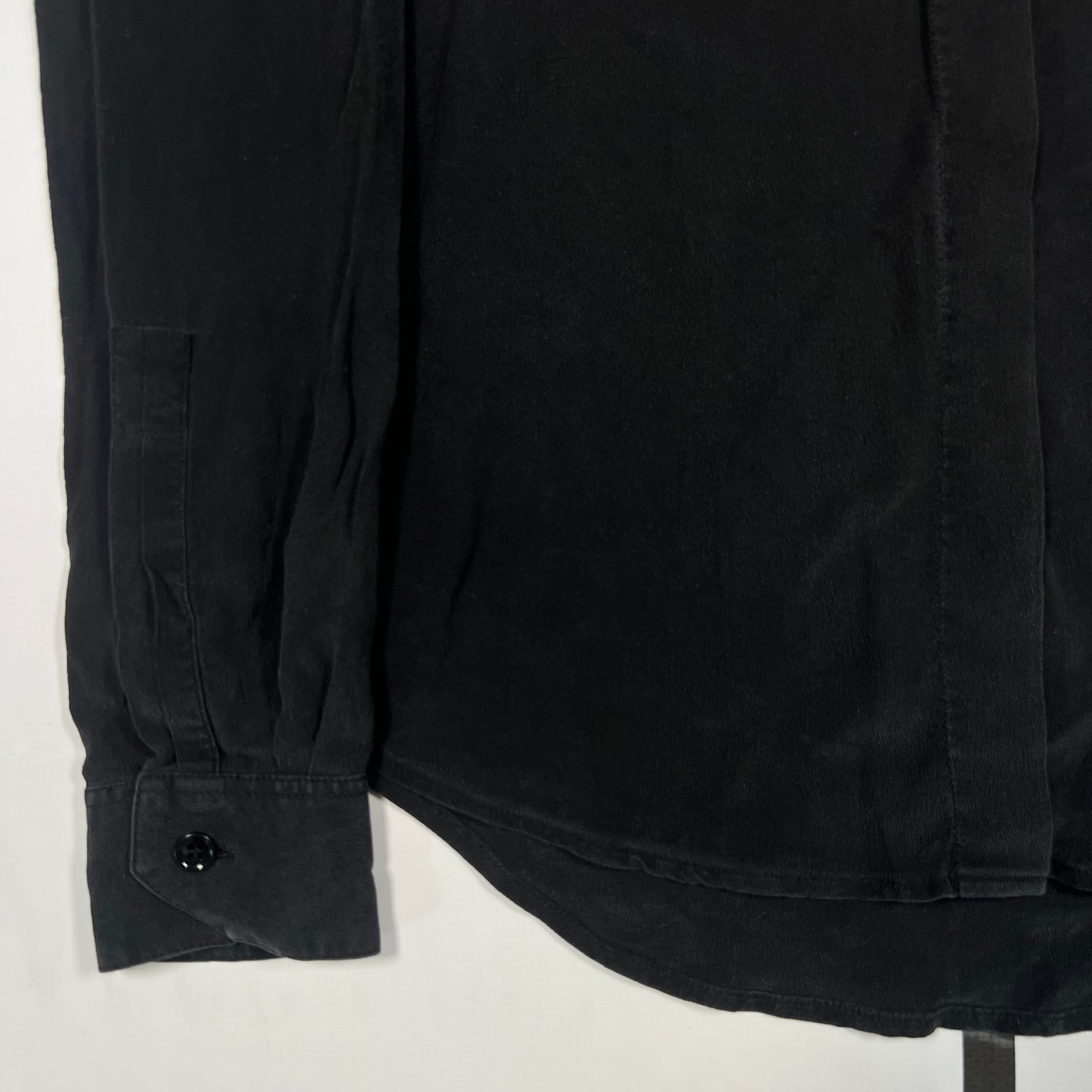 A/W2017 Saint Laurent Crepe Silk Button Up Shirt - Image 3