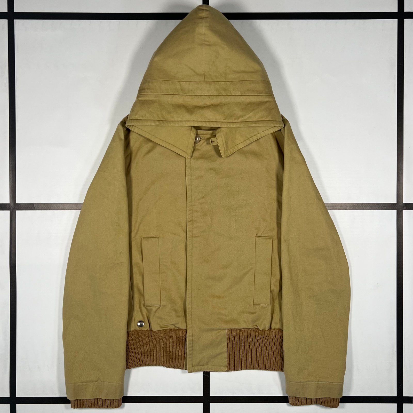 2011 BLESS Nº42 Beige Cotton “Hoodjacket” Bomber