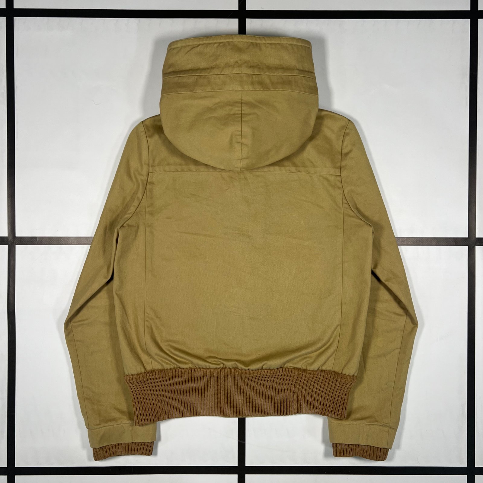 2011 BLESS Nº42 Beige Cotton “Hoodjacket” Bomber - Image 6