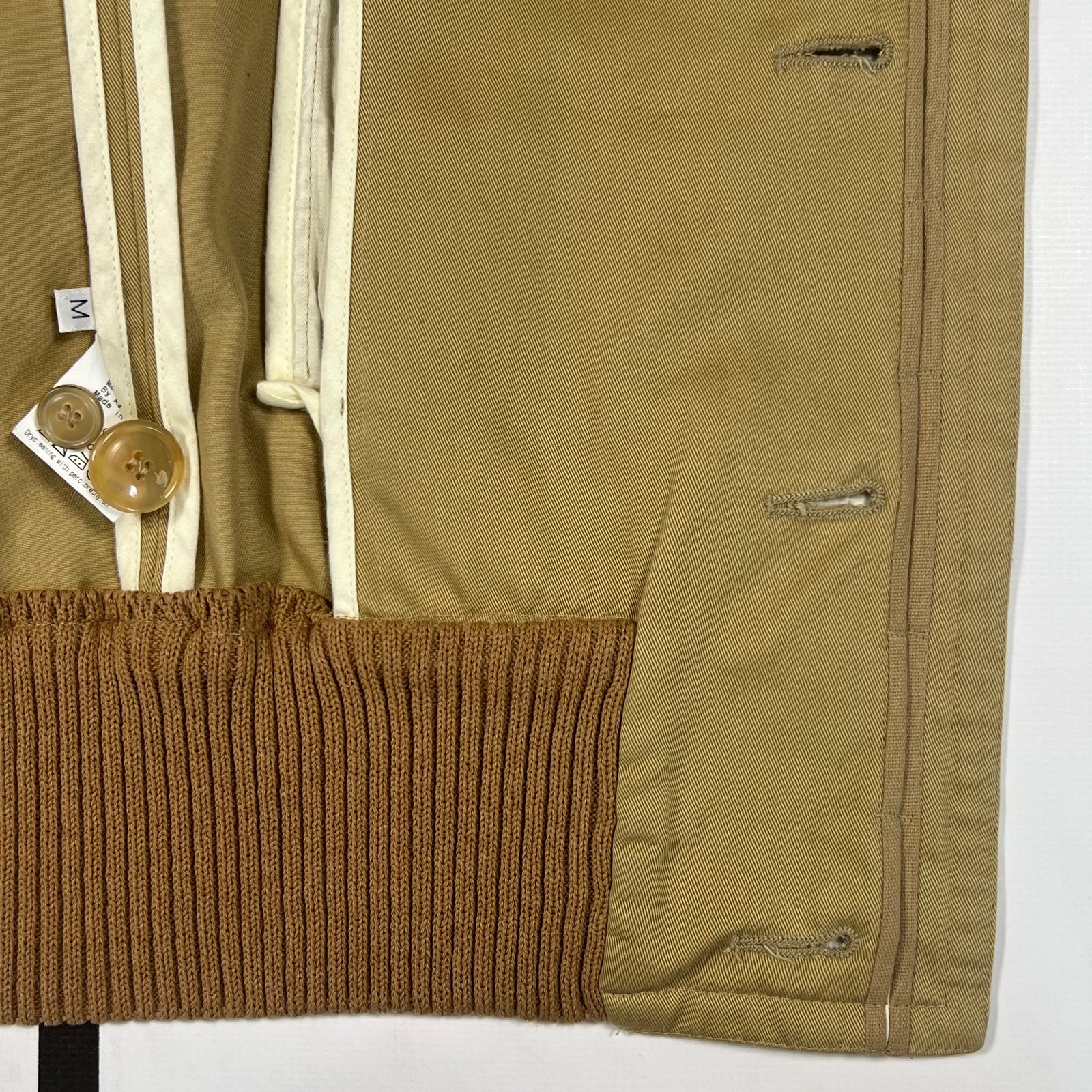 2011 BLESS Nº42 Beige Cotton “Hoodjacket” Bomber - Image 8