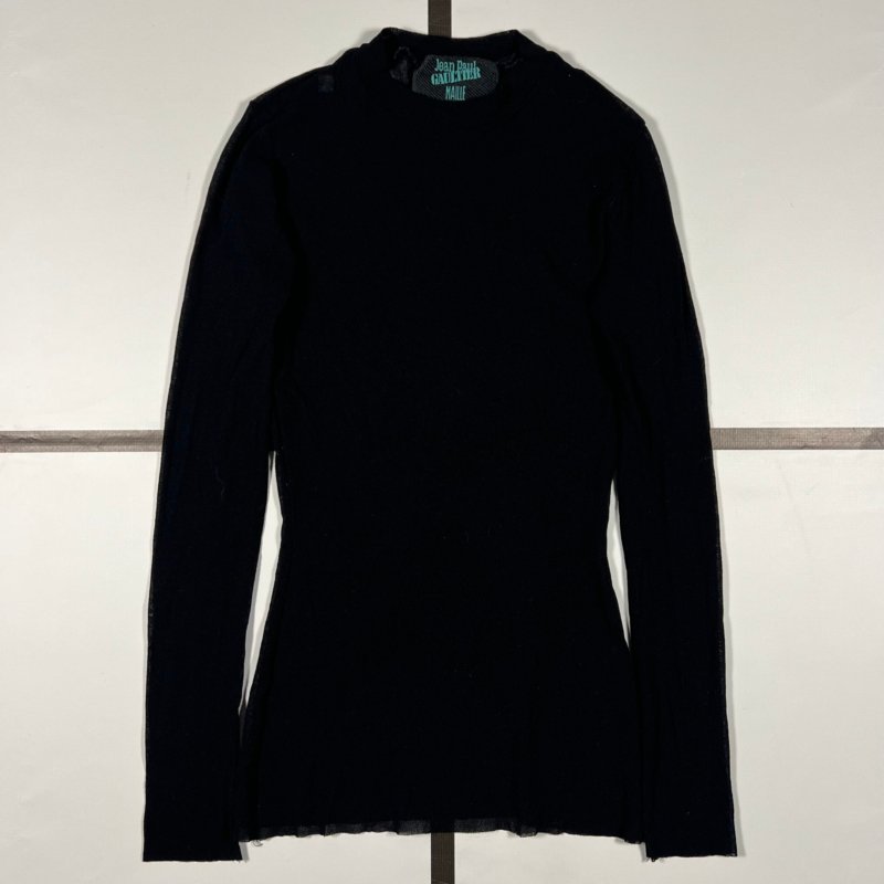 |[ 1990s Jean Paul Gaultier Mesh Long Sleeve ]|