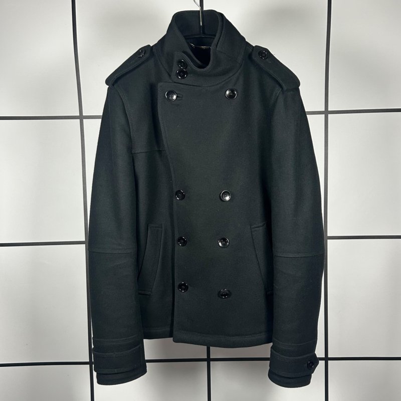 |[ 2000s Dolce & Gabbana Double Breasted Wool Military Jacket ]|