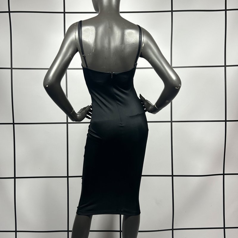 |[ 2000s Dolce & Gabbana Viscose Maxi Dress ]|