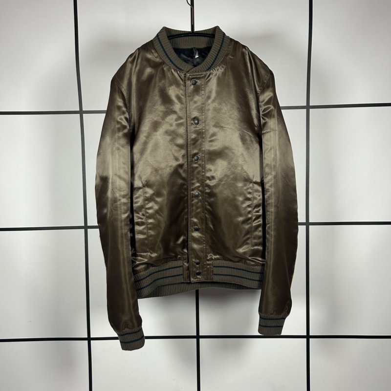 19ss「DIOR」BLACK Silk Bomber 46 Archive Dior Archives - agoraxyz.com