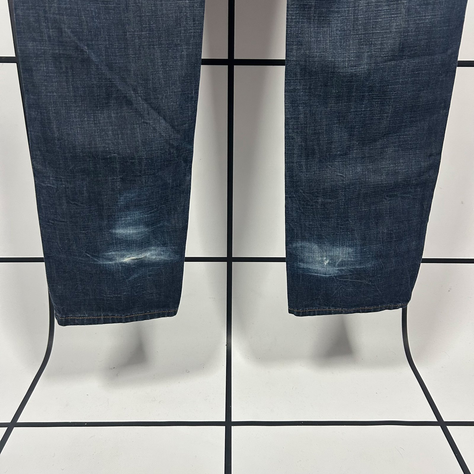 2000s Dior Straight Leg Straight Denim Jeans - Image 4