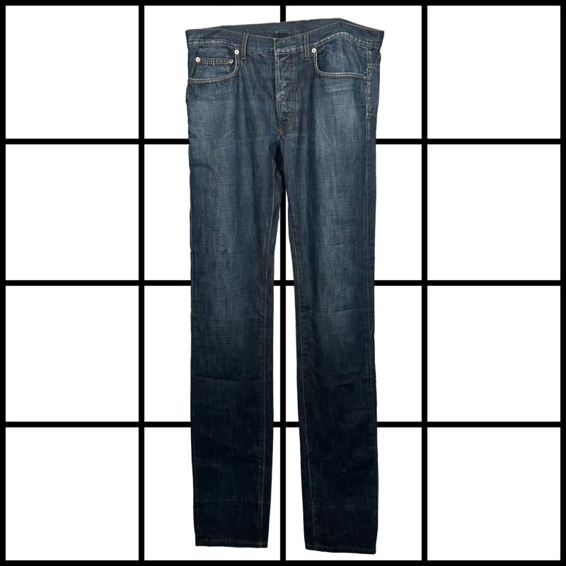 2000s Dior Straight Leg Straight Denim Jeans