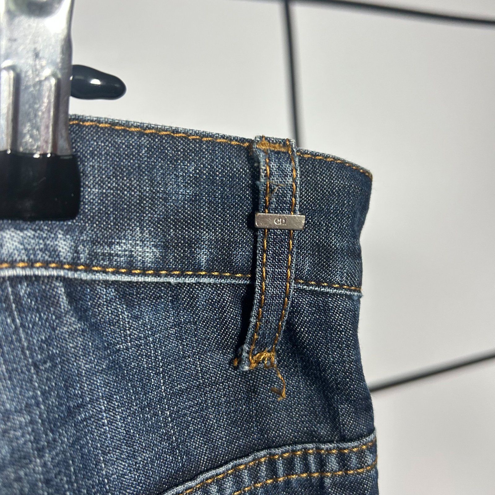 2000s Dior Straight Leg Straight Denim Jeans - Image 5