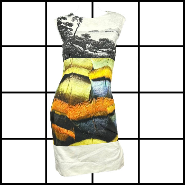 2010s Dries van Noten Printed Cotton Sleeveless Dress