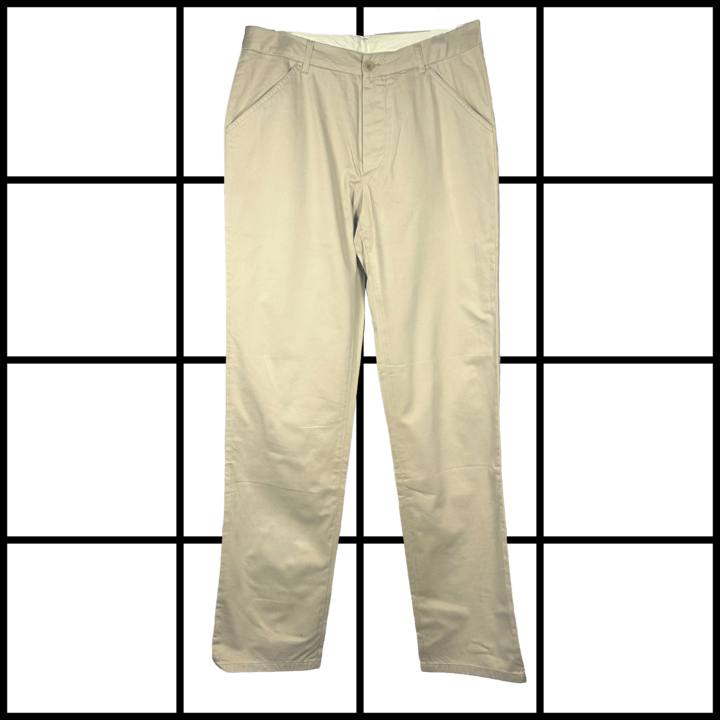 1990s Helmut Lang Beige Chino Pants