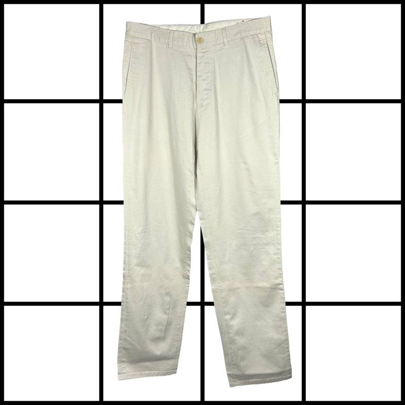 1998 Helmut Lang Cream Chino Pants