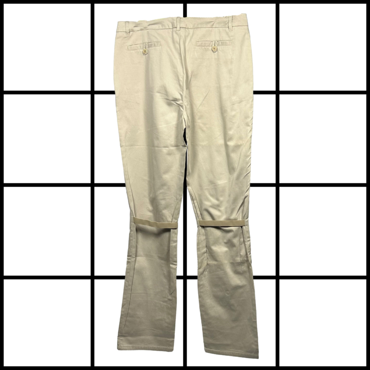 1999 Helmut Lang Knee Bondage Pants