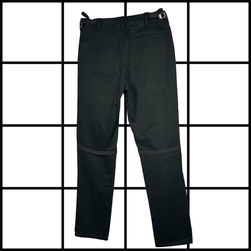 2000s Helmut Lang Knee Bondage Pants