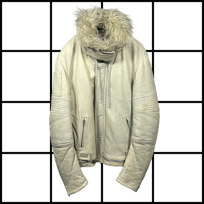 A/W1999 Helmut Lang Astro Biker Leather Jacket