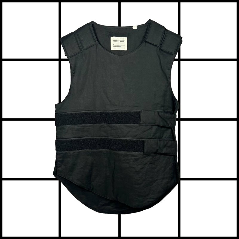 1999 Helmut Lang Black Bulletproof Vest