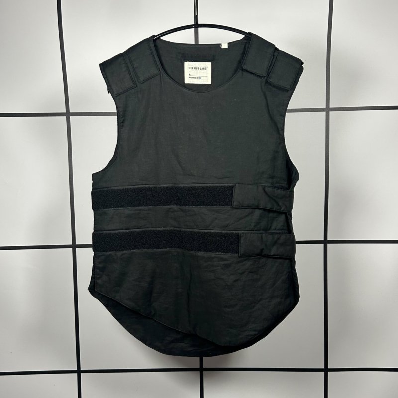 1999 Helmut Lang Black Bulletproof Vest