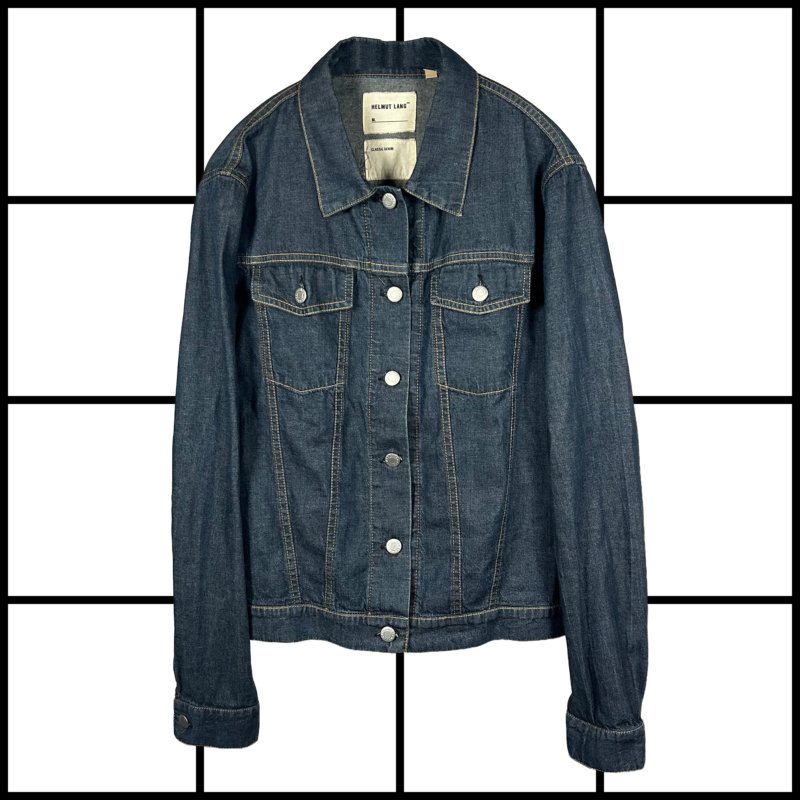 |[ 2000s Helmut Lang Classic Denim Jacket ]|