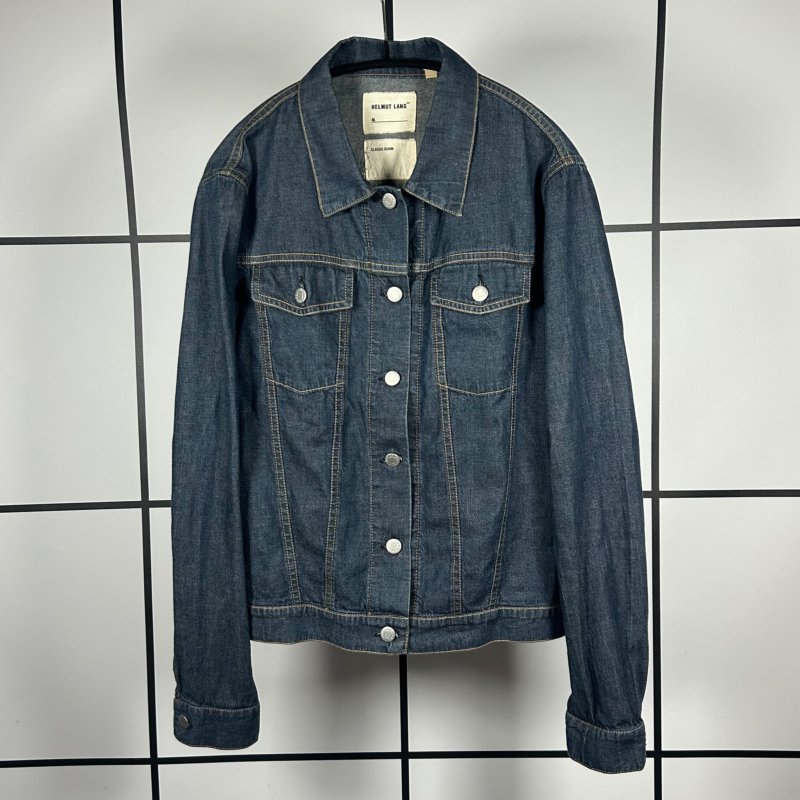 |[ 2000s Helmut Lang Classic Denim Jacket ]|
