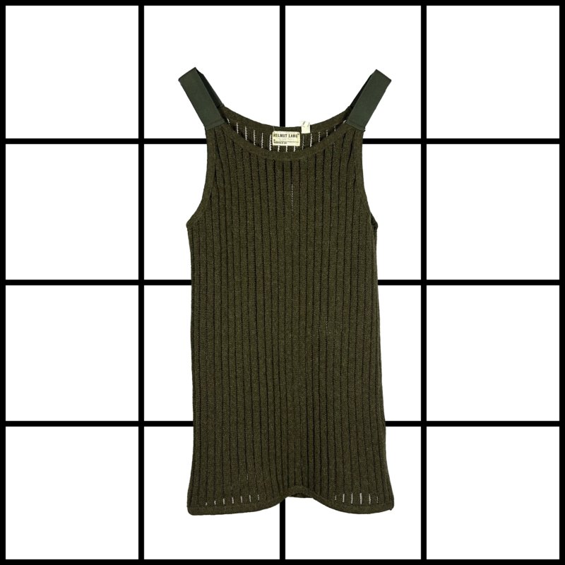 S/S1999 Helmut Lang Shoulder Straps Tank Top