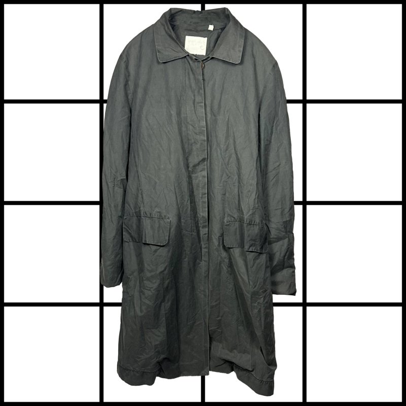 A/W1998 Helmut Lang Polyurethane Coated Military Trench Coat