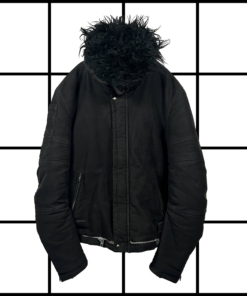 A/W1999 Helmut Lang Astro Biker Moleskin Jacket