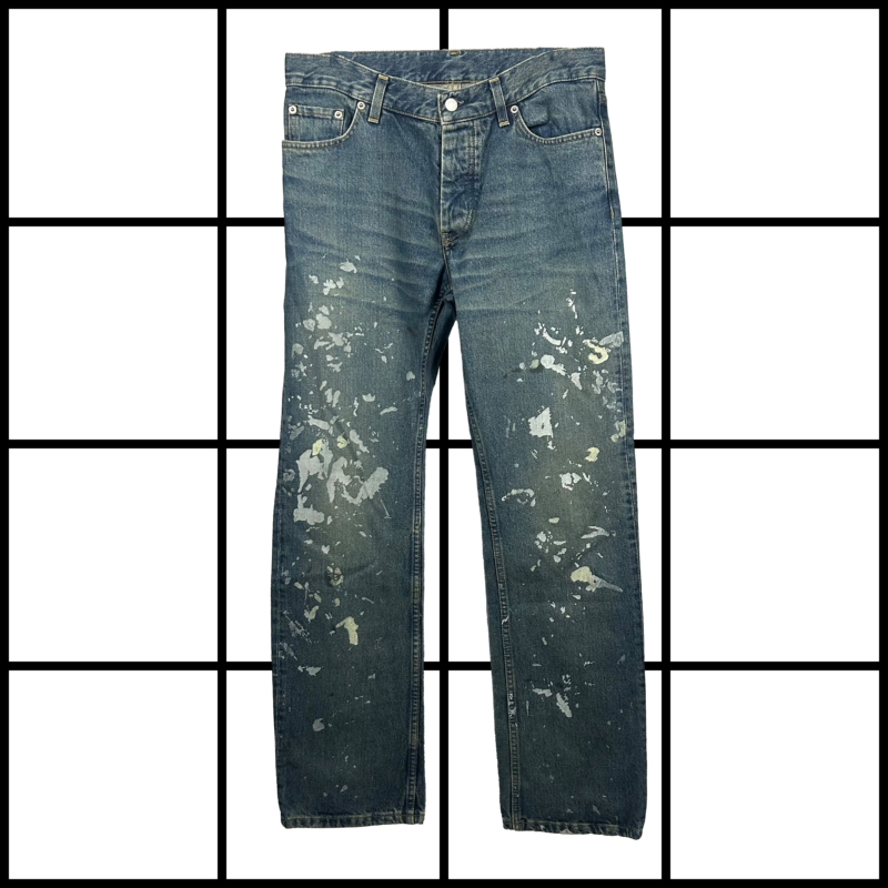 A/W1999 Helmut Lang Boot Cut Painter Jeans