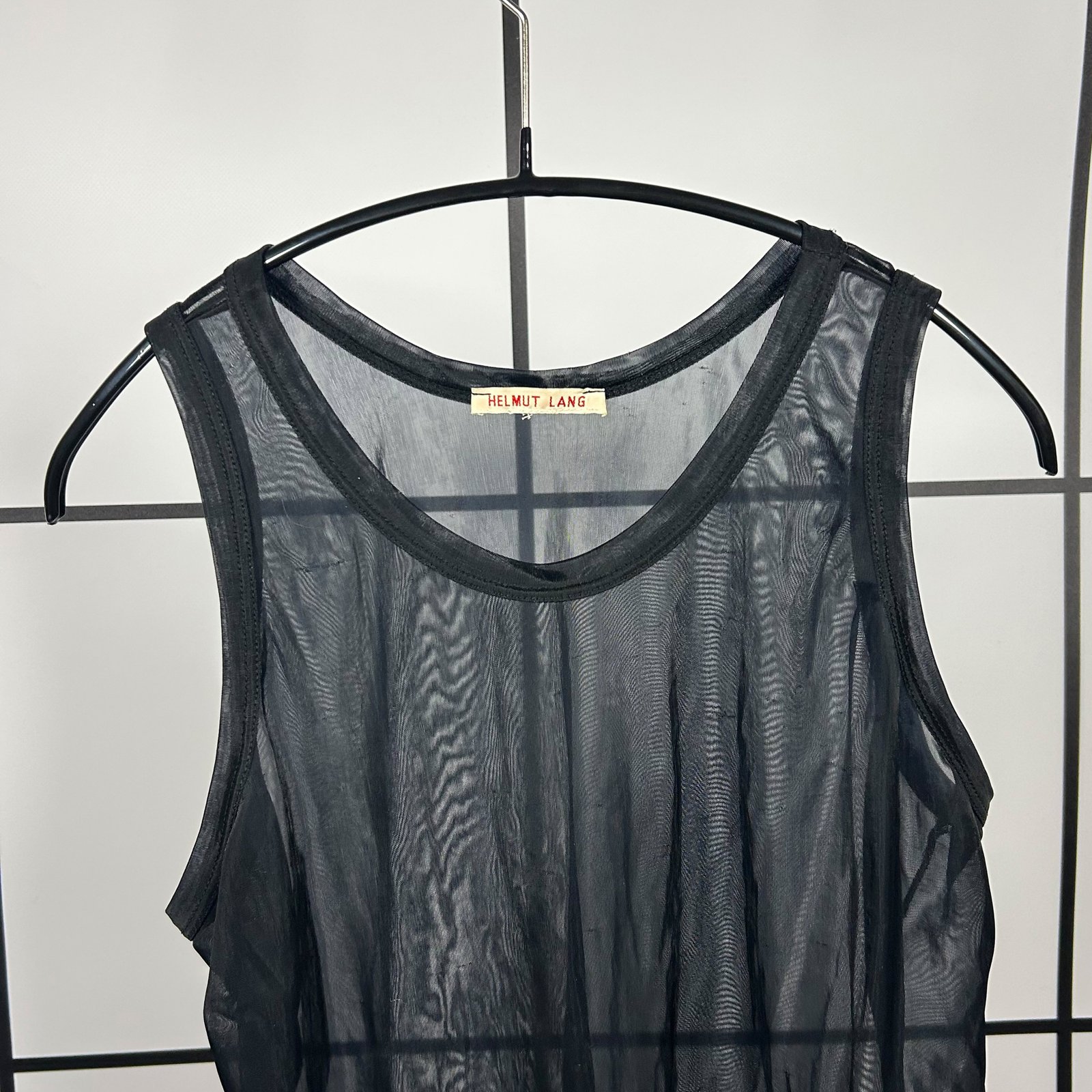 S/S1998 Helmut Lang Mesh Runway Tanktop - Image 4
