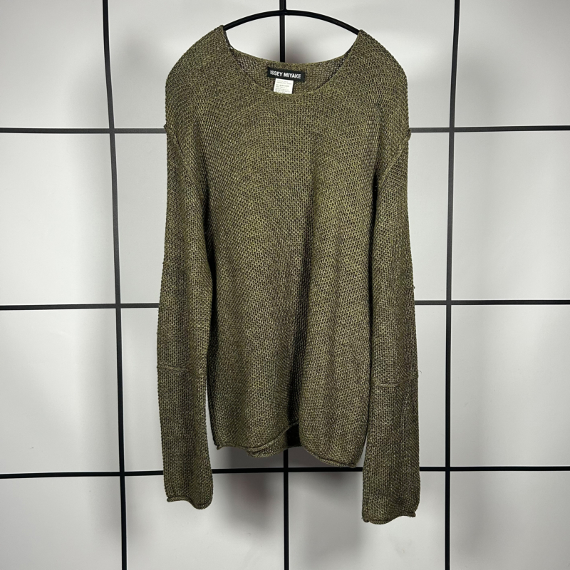 2000's Issey Miyake Silk Blend Knit Sweater