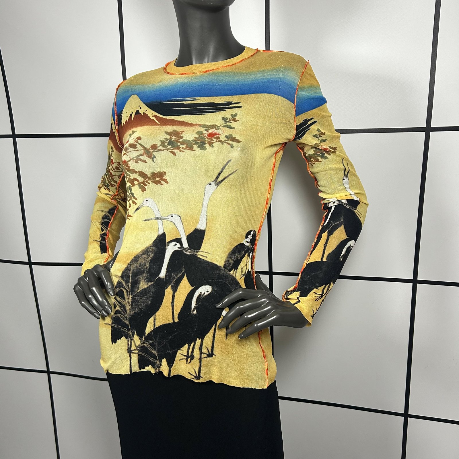 S/S1999 Jean Paul Gaultier Japanese Tattoo Longsleeve - Image 2
