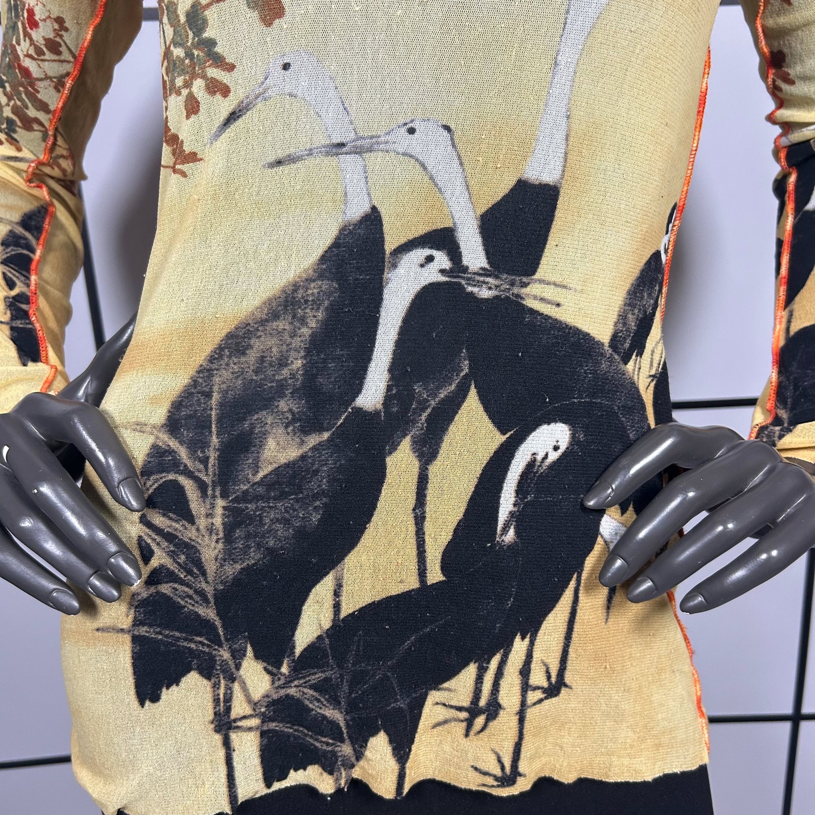 S/S1999 Jean Paul Gaultier Japanese Tattoo Longsleeve - Image 3