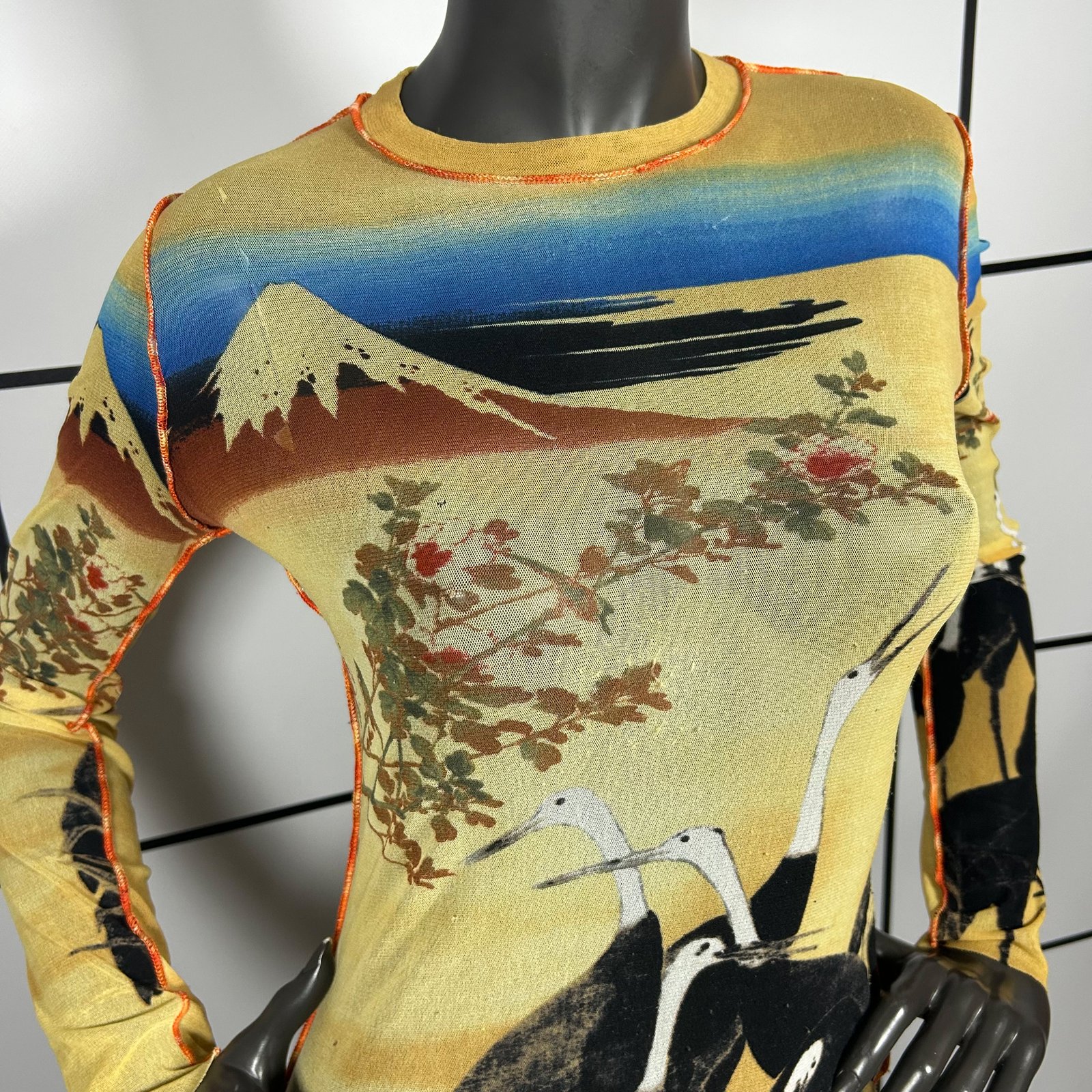 S/S1999 Jean Paul Gaultier Japanese Tattoo Longsleeve - Image 4