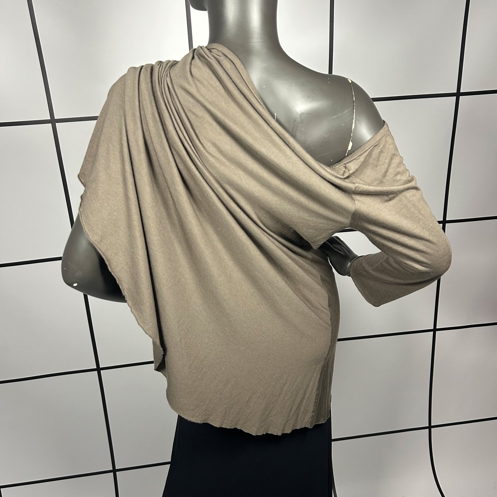 2000s L.G.B. Asymmetrical Silk Blend Top - Image 5
