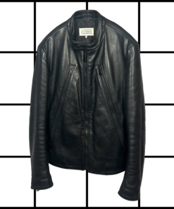 A/W2017 Maison Margiela 5 zip Leather Jacket