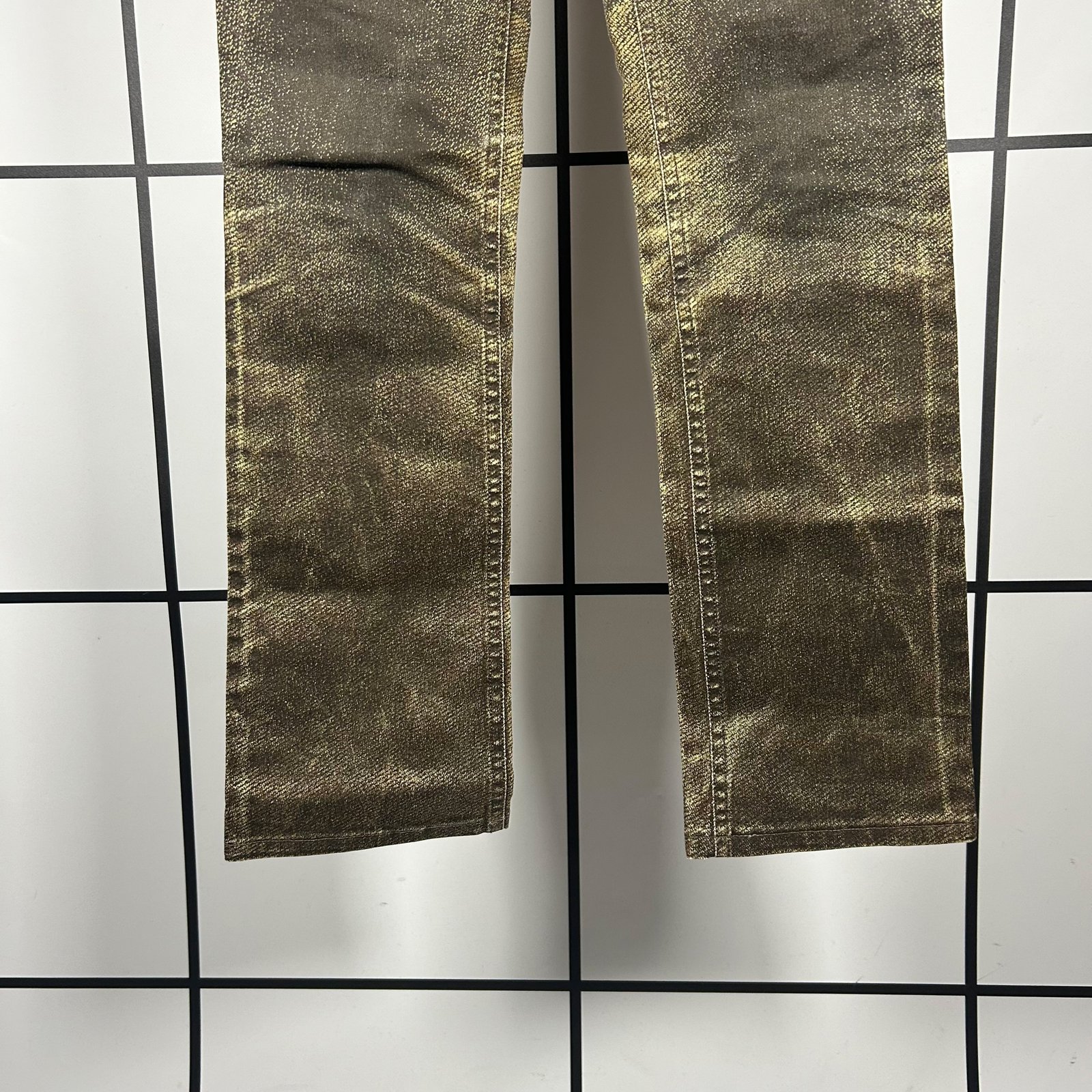 2000s Roberto Cavalli Faded Scorched Earth Jeans - Image 8