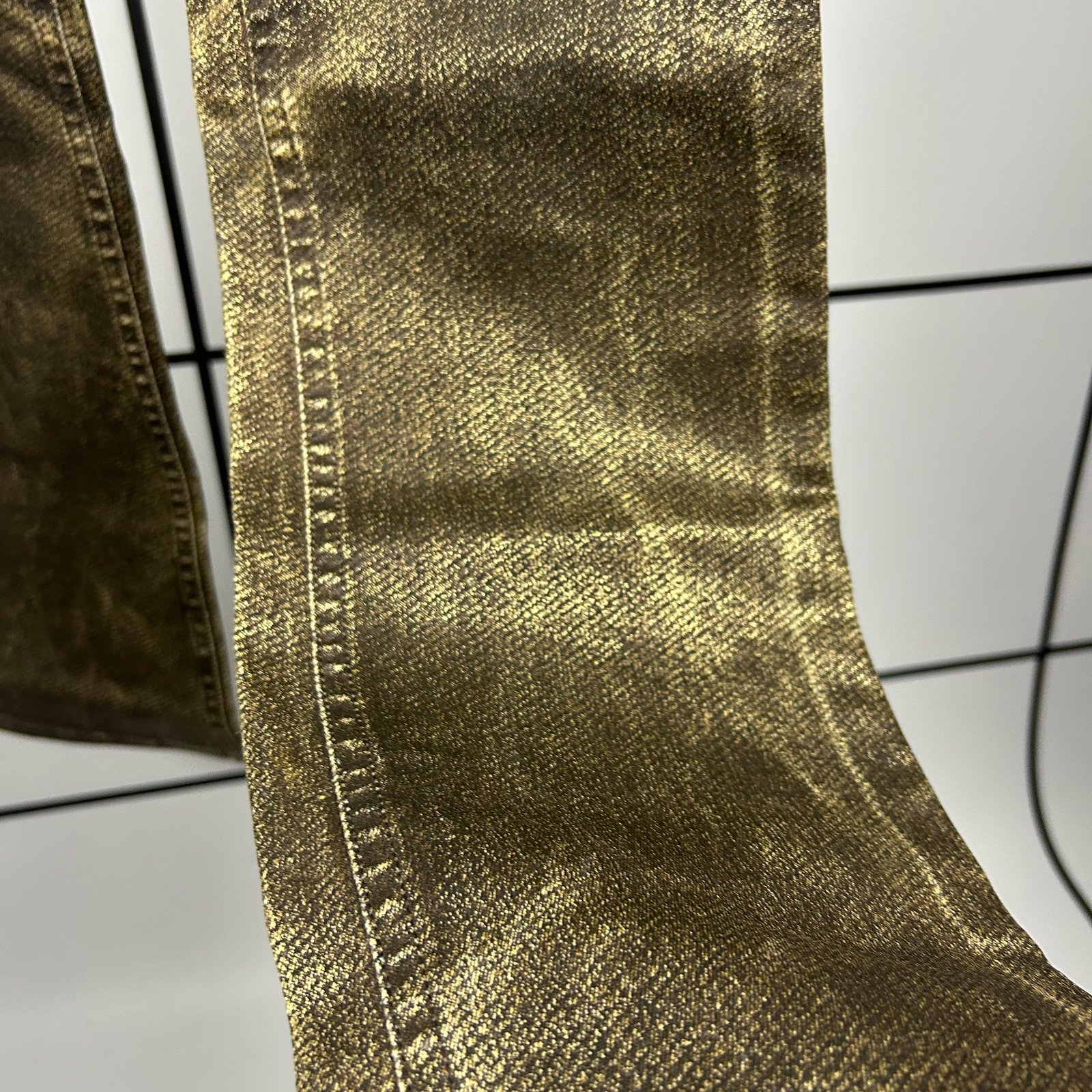 2000s Roberto Cavalli Faded Scorched Earth Jeans - Image 7