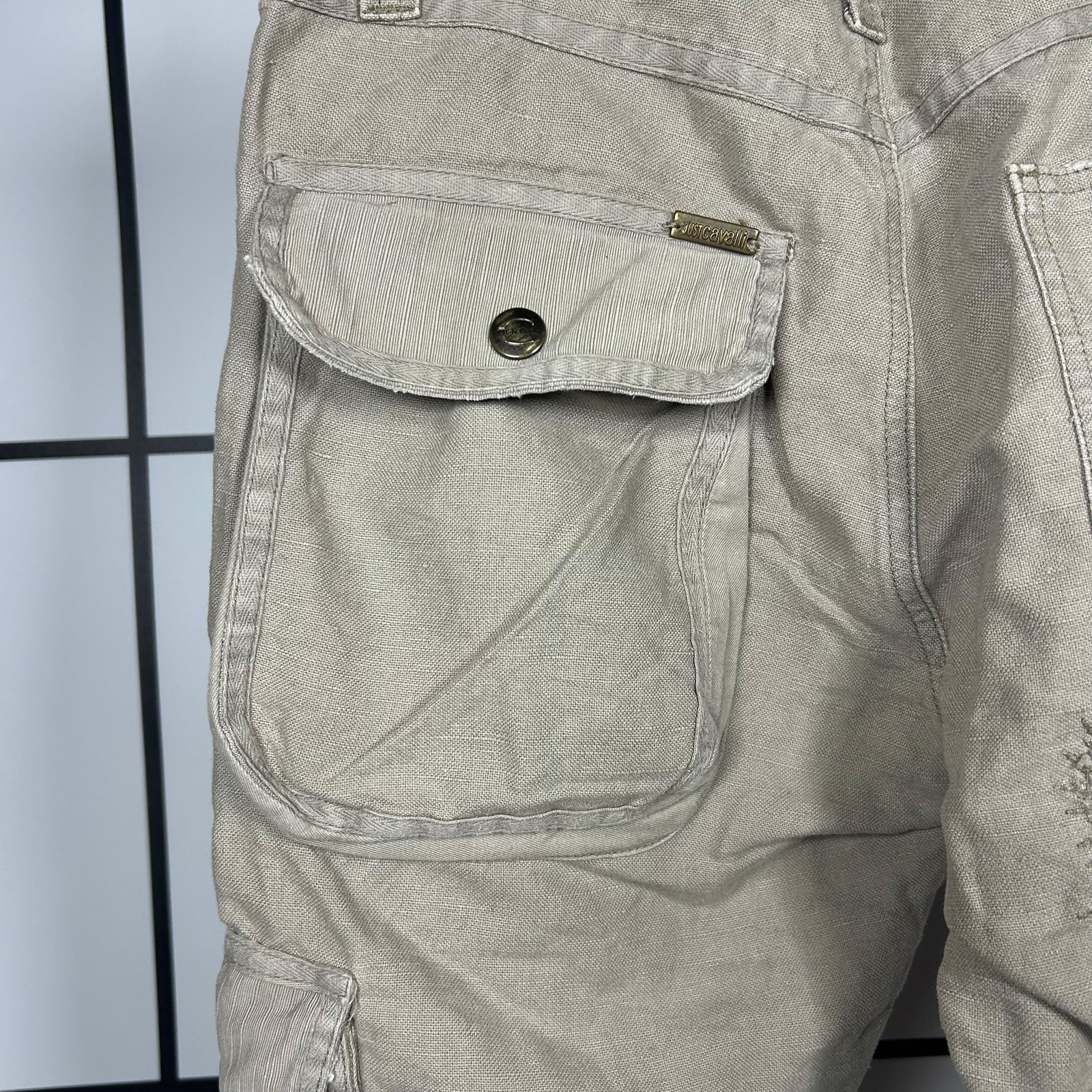 A/W2005 Roberto Cavalli Gun Holster Cargo Pants - Image 4