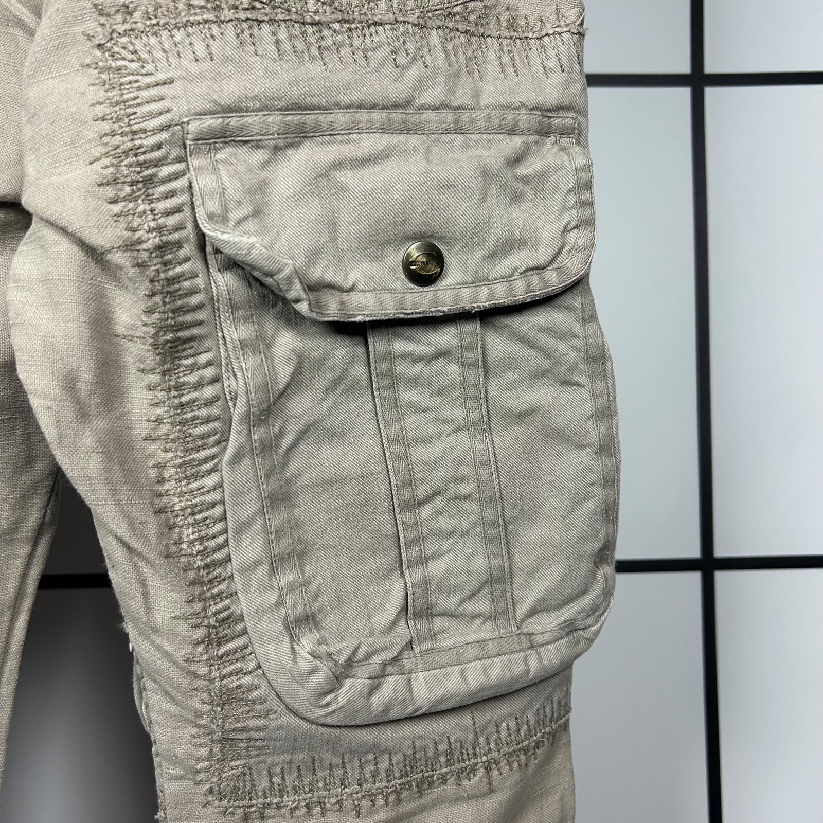 A/W2005 Roberto Cavalli Gun Holster Cargo Pants - Image 3