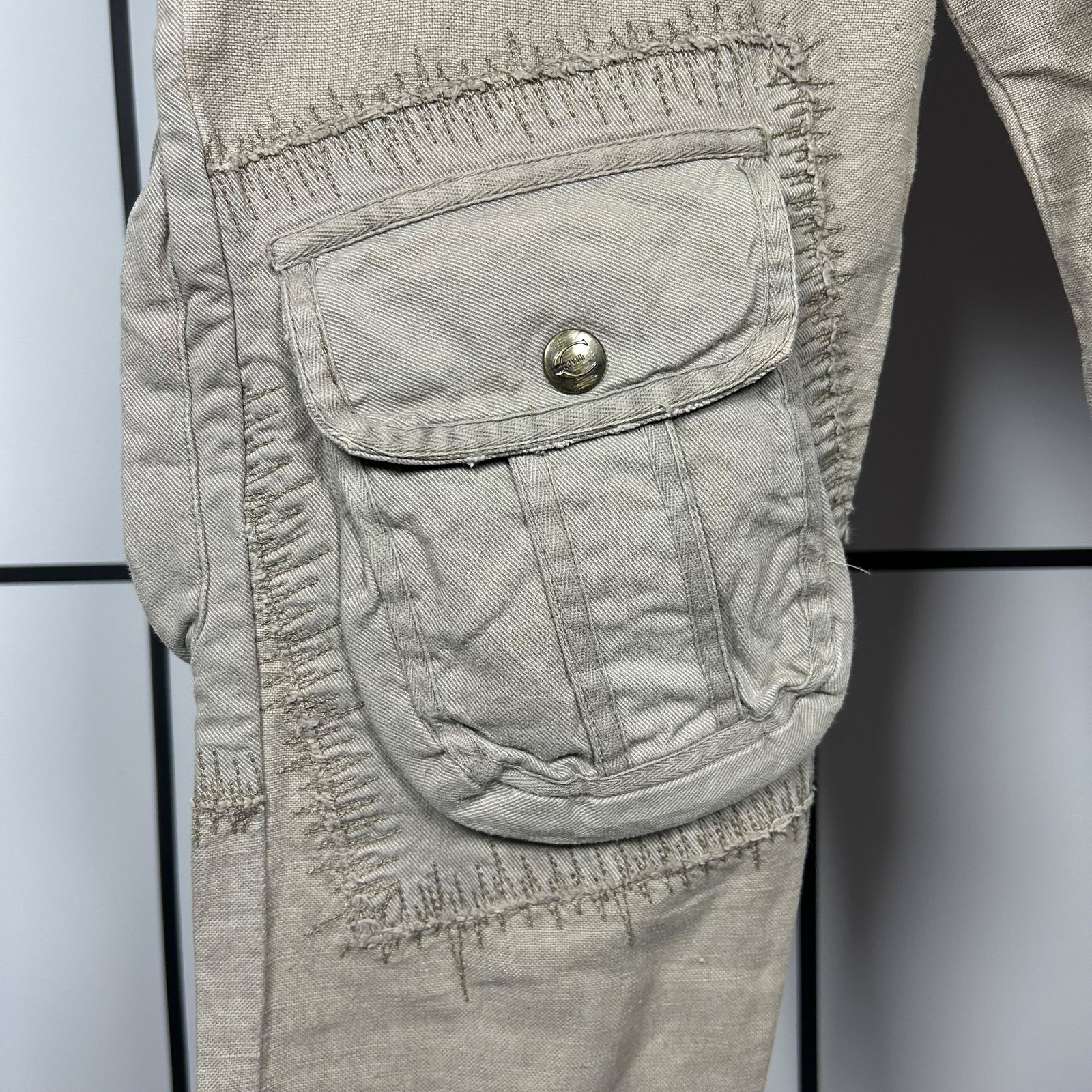 A/W2005 Roberto Cavalli Gun Holster Cargo Pants - Image 8