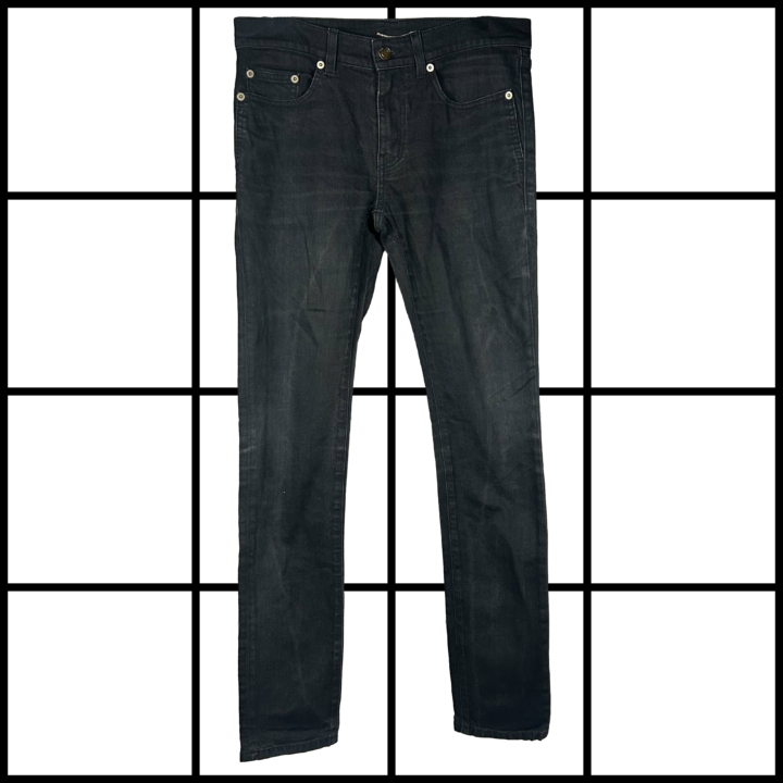 A/W2017 Saint Laurent D02 Black Denim Jeans