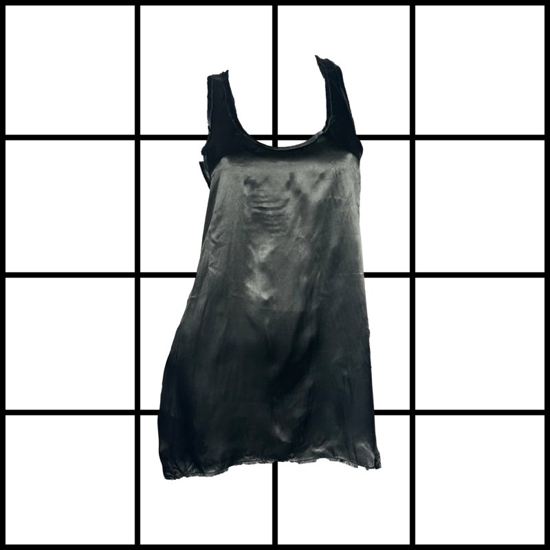 |[ 2000s Yohji Yamamoto Y's Rayon Midi Sleeveless Dress ]|