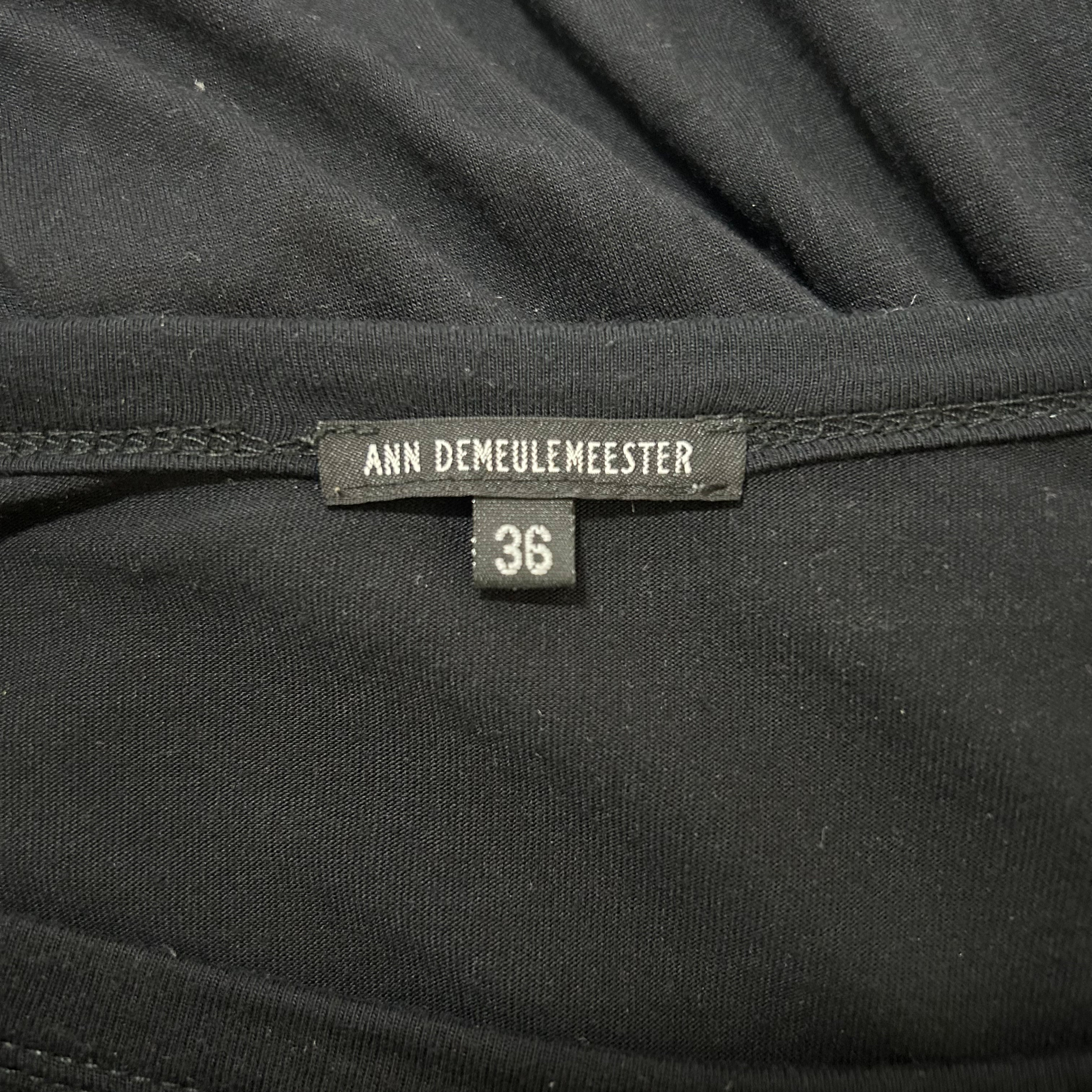 2010s Ann Demeulemeester Rayon Bondage Dress Top - Image 8